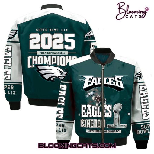 Philadelphia Eagles Super Bowl 2025 Champions Bomber Jacket