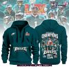 Kansas City Chiefs Super Bowl Champions 2025 Quarter Zip Hoodie