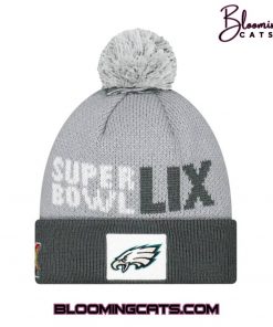 Philadelphia Eagles Super Bowl LIX Limited Edition Grey Knit Hat