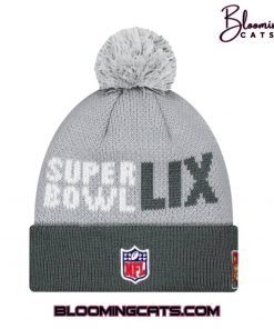 Philadelphia Eagles Super Bowl LIX Limited Edition Grey Knit Hat