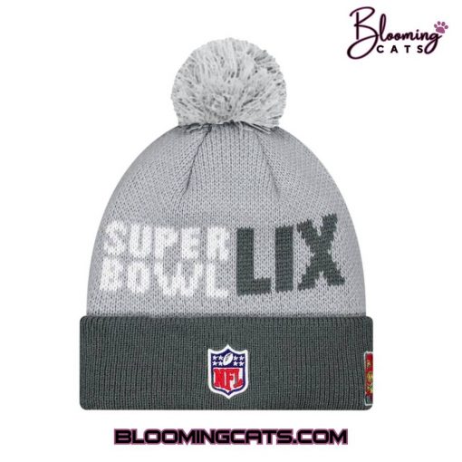 Philadelphia Eagles Super Bowl LIX Limited Edition Grey Knit Hat