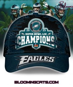 Philadelphia Eagles x Super Bowl LIX Champions 2025 Classic Cap