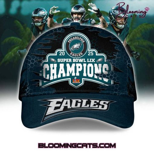 Philadelphia Eagles x Super Bowl LIX Champions 2025 Classic Cap