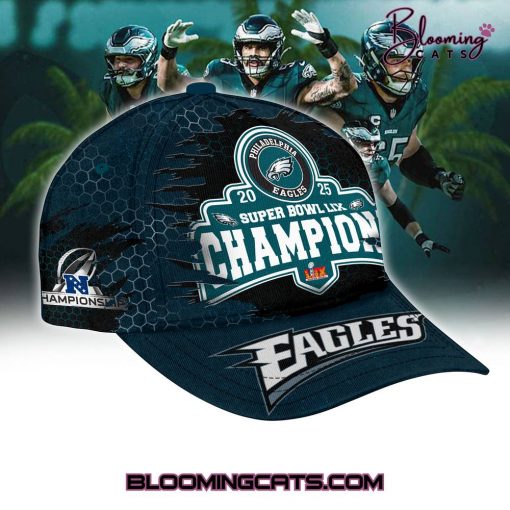 Philadelphia Eagles x Super Bowl LIX Champions 2025 Classic Cap