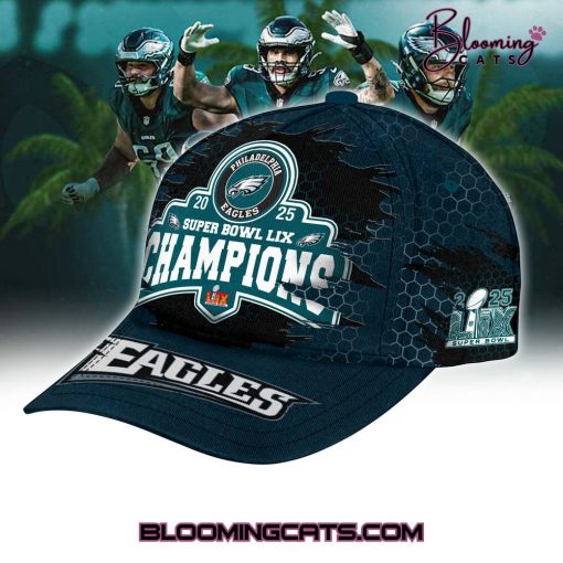 Philadelphia Eagles x Super Bowl LIX Champions 2025 Classic Cap