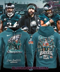 Philadelphia Eagles x Super Bowl LIX Champions 2025 Limited Edition Hoodie