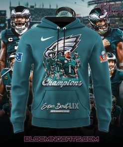 Philadelphia Eagles x Super Bowl LIX Champions 2025 Limited Edition Hoodie