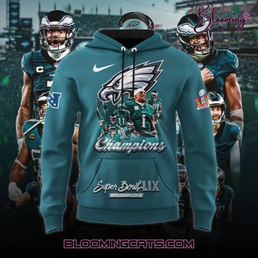 Philadelphia Eagles x Super Bowl LIX Champions 2025 Limited Edition Hoodie