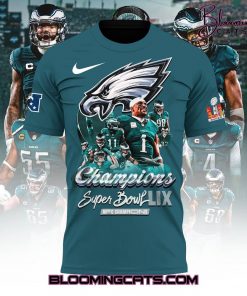 Philadelphia Eagles x Super Bowl LIX Champions 2025 Limited Edition Shirt