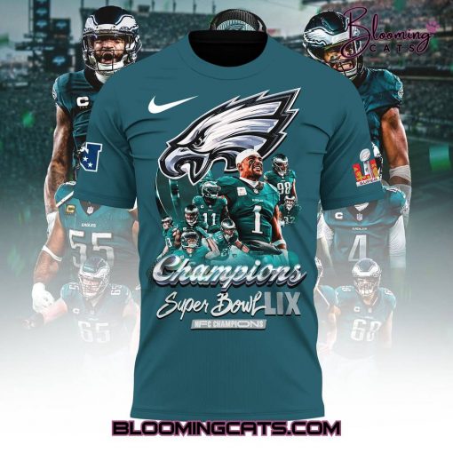 Philadelphia Eagles x Super Bowl LIX Champions 2025 Limited Edition Shirt