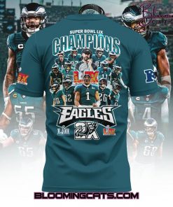 Philadelphia Eagles x Super Bowl LIX Champions 2025 Limited Edition Shirt