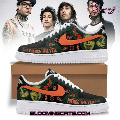 Pierce The Veil “I CAN’T HEAR YOU WORLD TOUR 2025” Air Force 1 Sneaker