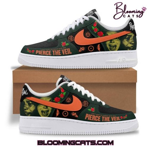 Pierce The Veil “I CAN’T HEAR YOU WORLD TOUR 2025” Air Force 1 Sneaker