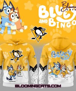 Pittsburgh Penguins Bluey and Bingo 2025 Limited Edition Hoodie