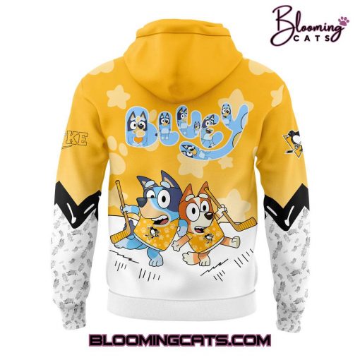 Pittsburgh Penguins Bluey and Bingo 2025 Limited Edition Hoodie