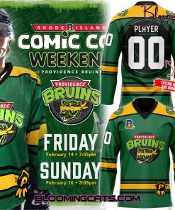 Providence Bruins New 2025 Green Jersey