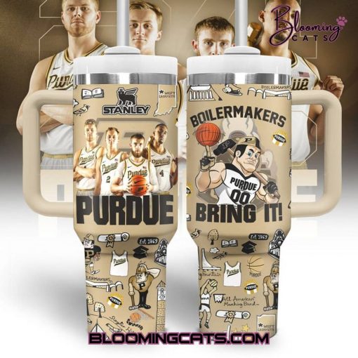 Purdue “BOILERMAKERS” Stanley Tumbler