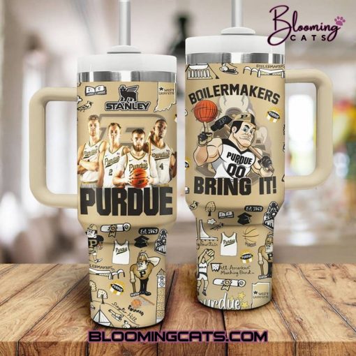 Purdue “BOILERMAKERS” Stanley Tumbler