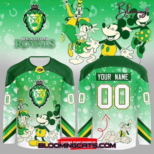 Reading Royals Mickey & Friends 2025 Limited Edition Hockey Jersey