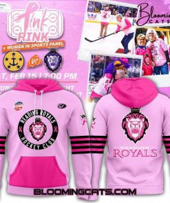 Reading Royals x Pink In The Rink 2025 Limited Edition Hoodie