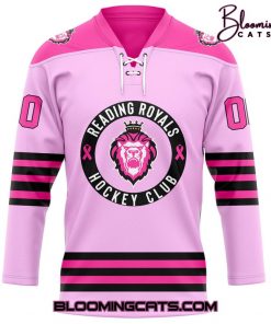 Reading Royals x Pink In The Rink 2025 Limited Edition Pink Jersey