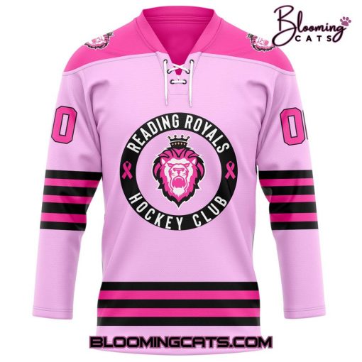 Reading Royals x Pink In The Rink 2025 Limited Edition Pink Jersey