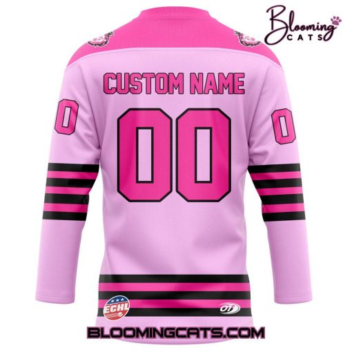 Reading Royals x Pink In The Rink 2025 Limited Edition Pink Jersey