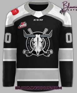 Red Deer Rebels 2025 New Black Hockey Jersey