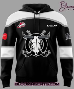 Red Deer Rebels 2025 New Black Hoodie