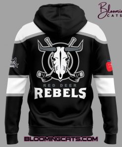 Red Deer Rebels 2025 New Black Hoodie