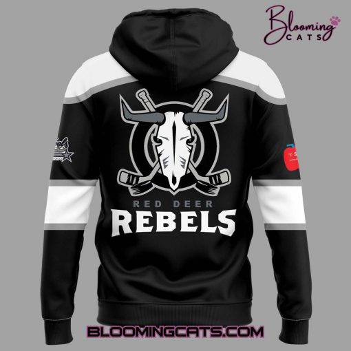 Red Deer Rebels 2025 New Black Hoodie