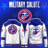 Rochester Americans Military Salute 2025 Limited Edition Blue Hoodie