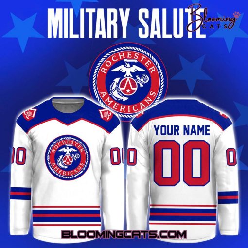 Rochester Americans Military Salute 2025 Limited Edition Jersey