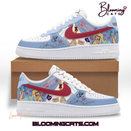 Sabrina Carpenter “YOU AWESOME ME LUCKY”Air Force 1 Sneaker