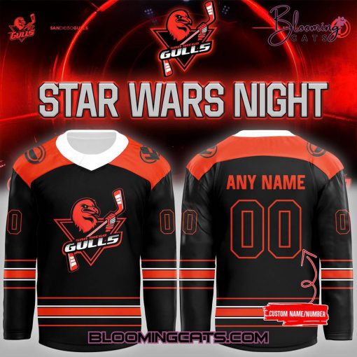 San Diego Gulls x Star Wars Night 24-25 Hockey Jersey