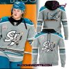 Cleveland Monsters “Hockey Fight Cancer” 2025 Limited Edition Black Hoodie