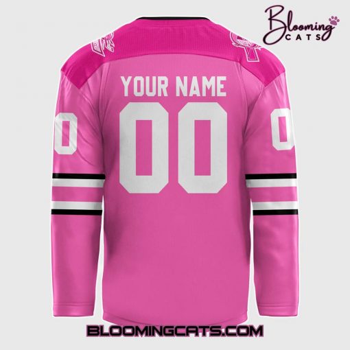 San Jose Barracuda “Pink in the Rink” 2024-25 Limited Edition Hockey Jersey