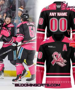 San Jose Barracuda “Pink in the Rink” 2025 Limited Edition Jersey