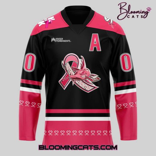 San Jose Barracuda “Pink in the Rink” 2025 Limited Edition Jersey