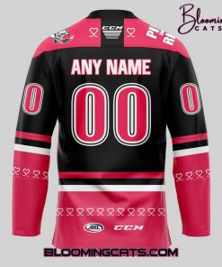 San Jose Barracuda Pink in the Rink 2025 Limited Edition Jersey