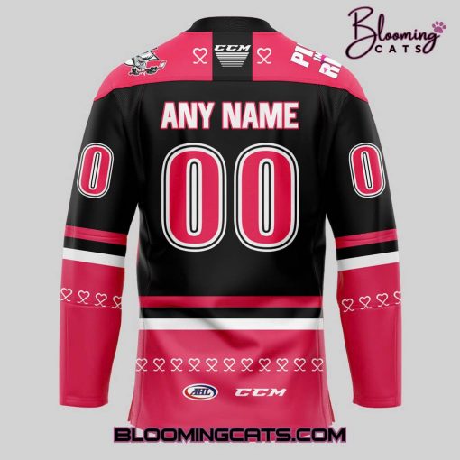 San Jose Barracuda “Pink in the Rink” 2025 Limited Edition Jersey