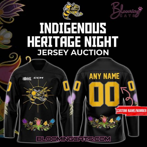 Sarnia Sting x INDIGENOUS HERITAGE NIGHT 2025 Jersey