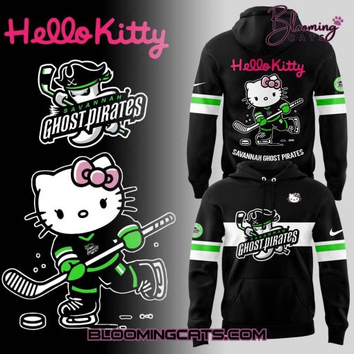 Savannah Ghost Pirates x Hello Kitty 2025 Limited Edition Hoodie