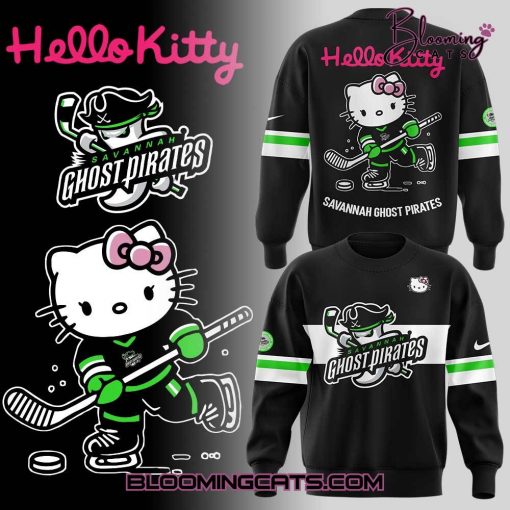 Savannah Ghost Pirates x Hello Kitty 2025 Limited Edition Sweatshirt