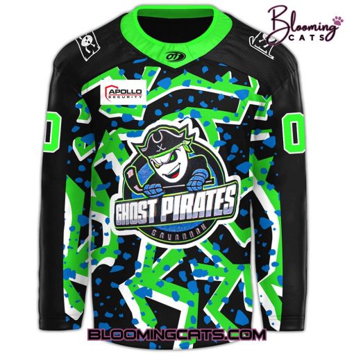 Savannah Ghost Pirates x Our Retro Night Limited Edition Hockey Jersey