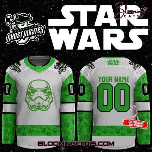 Savannah Ghost Pirates x STAR WARS NIGHT Hockey Jersey