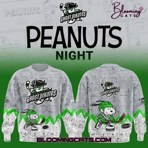 Savannah Ghost x Pirates Anniversary of Peanuts Sweatshirt