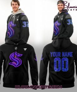 Seattle Kraken x Black History Night Black Hoodie