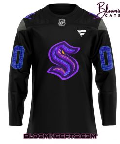 Seattle Kraken x Black History Night Black Jersey