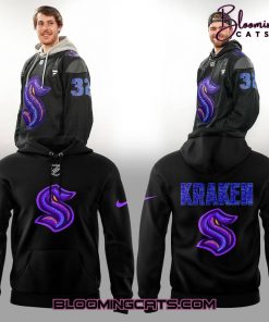 Seattle Kraken x Black Hockey History Night Limited Edition Hoodie